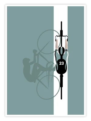 Rennrad-sport-posters-mint-titelbild