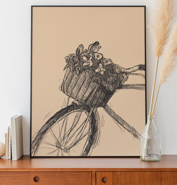 poster-artwork-dutch-bike-sketch