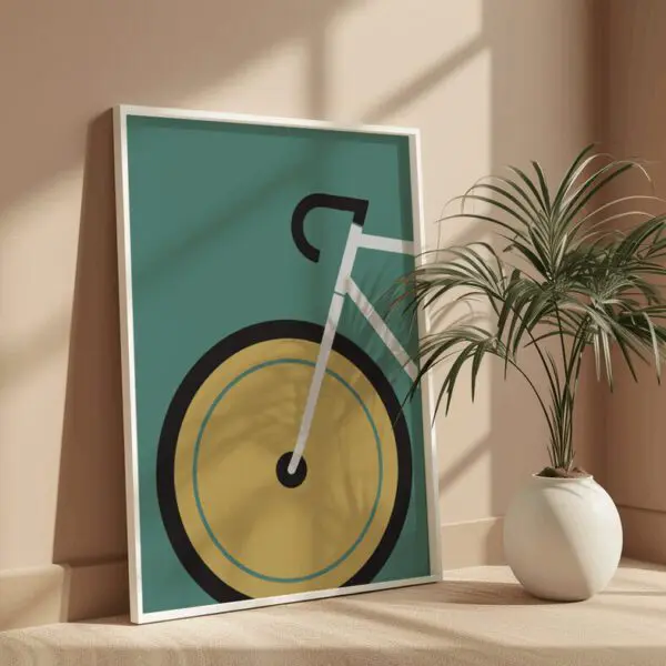 Wandbild_Fahrrad