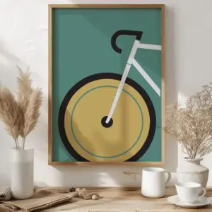 Wandbild_Fahrrad