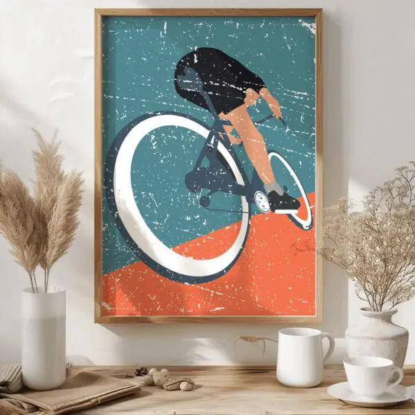 Wandbild_Fahrrad