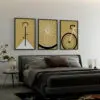 Poster Rennrad Fahrrad 3teilig - 01