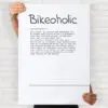 Poster Artwork "Bikeoholic" 2teilig - 03