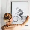 Poster Artwork "Bikeoholic" 2teilig - 06