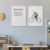 Poster Artwork "Bikeoholic" 2teilig - 10