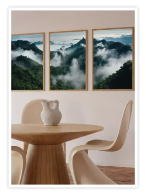 Natur-Poster-3-teilig-'Regenwald'-Titelbild