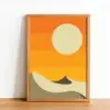 Wandbild_Desert_Sun