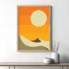 Wandbild_Desert_Sun