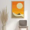 Wandbild_Desert_Sun