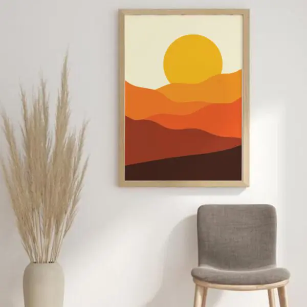 Wandbild_mit_Sonne