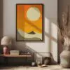 Natur Poster | Poster Artwork "Wüstensonne" für Naturfreunde – Bild 10