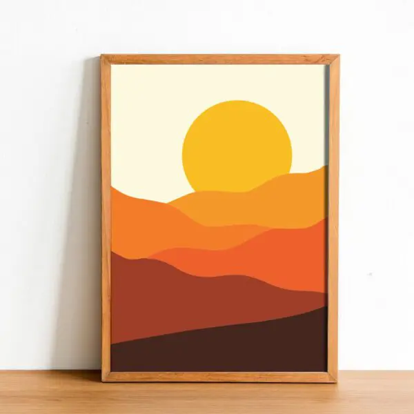 Natur Poster | Poster Artwork "Sonnentanz" für Naturfreunde – Bild 12
