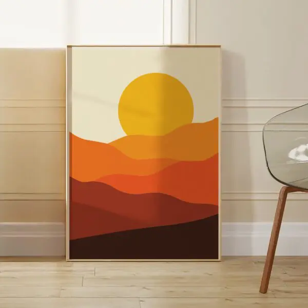 Natur Poster | Poster Artwork "Sonnentanz" für Naturfreunde – Bild 11