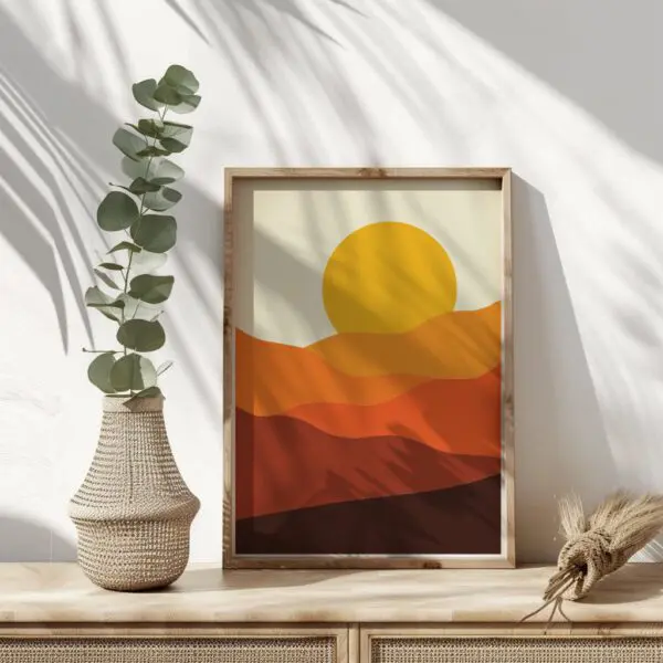 Natur Poster | Poster Artwork "Sonnentanz" für Naturfreunde – Bild 5