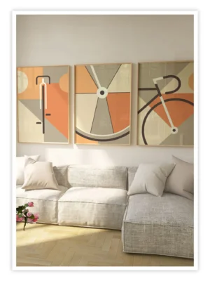 Fahrrad-Poster-Wandbild-3teilig-titelbild