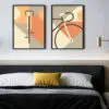 Fahrrad-Poster-WandbildDiptich Bike posters A3