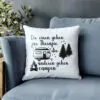 Camping Kissen "Die einen gehen zur Therapie, die anderen gehen campen" Camping Geschenk – Bild 7