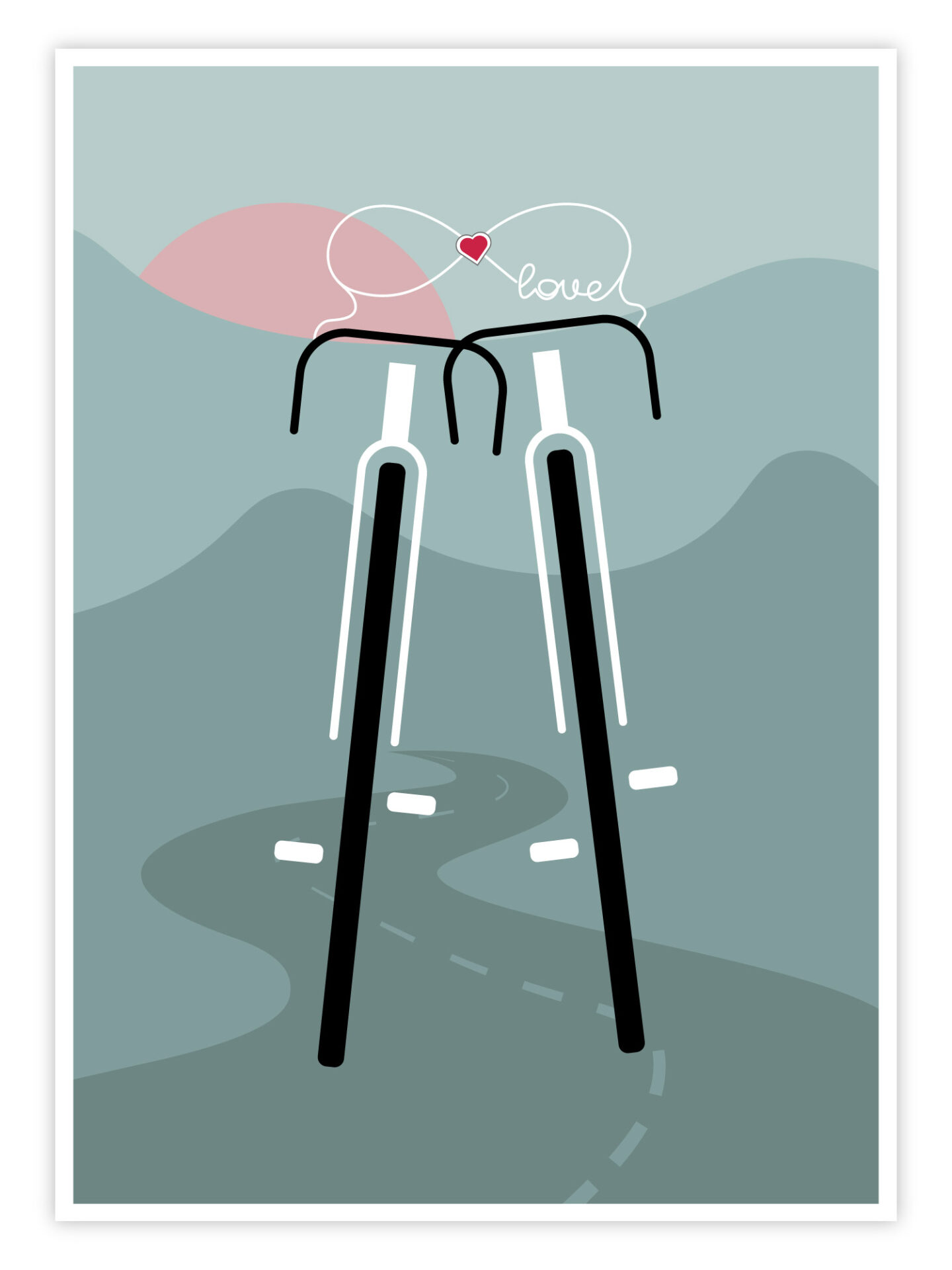 Fahrrad-Poster-Illustration-Wandbild-titelbild