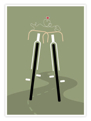 Fahrrad-Poster-Illustration-Wandbild-titelbild