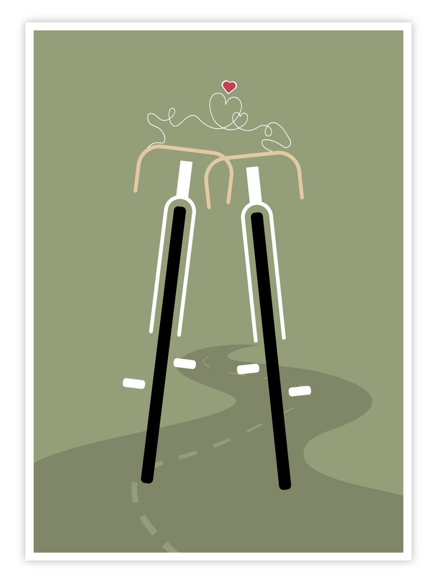 Fahrrad-Poster-Illustration-Wandbild-titelbild