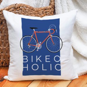 Fahrrad Kissen „BIKEOHOLIC“