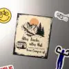 Kühlschrankmagnet für Camper | Geschenk für Camper