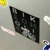 Kühlschrankmagnet für echte Bikeoholics – Verrücktes Skelett auf zwei Rädern! – Bild 3