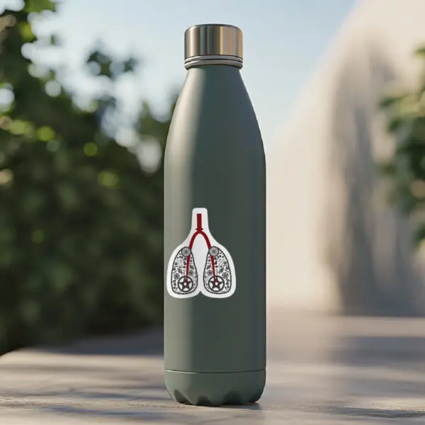 Fahrrad Sticker | Aufkleber "Iron Lungs" – Bild 7