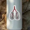 Fahrrad Sticker | Aufkleber "Iron Lungs"