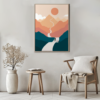 Wandbild Rennrad | Poster | Weitblick | Rennrad Artwork – Bild 3
