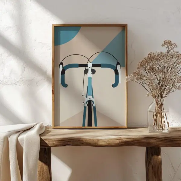 Wandbild Rennrad | Poster | Rennblick | Rennrad Artwork – Bild 9