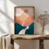 Wandbild Rennrad | Poster | Weitblick | Rennrad Artwork – Bild 5