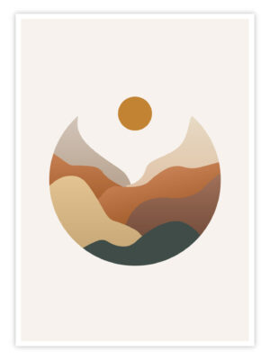 Wandern-Wandbild-„Golden-Peaks“-Titelbild