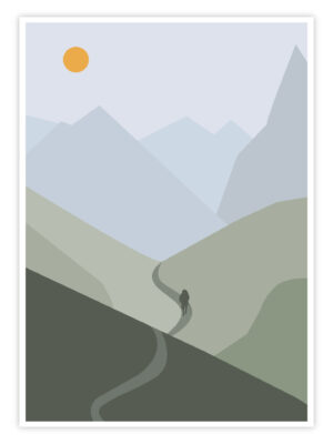 Wandern-Wandbild-„Endless-Trail“-Titelbild
