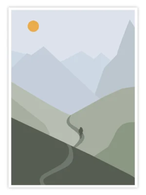 Wandern-Wandbild-„Endless-Trail“-Titelbild
