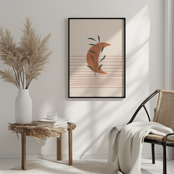 Wandbild Boho Poster I Moonlight Harmony I Wandbild Natur – Bild 3