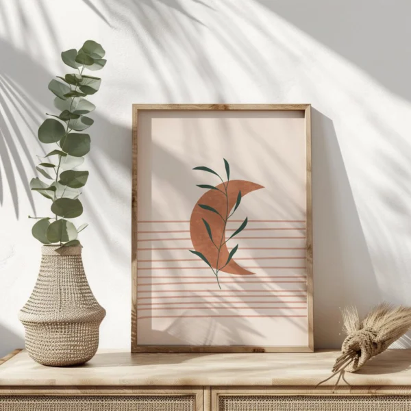 Wandbild Boho Stil 3teilig I Desert Calm I Wandbild Natur – Bild 7