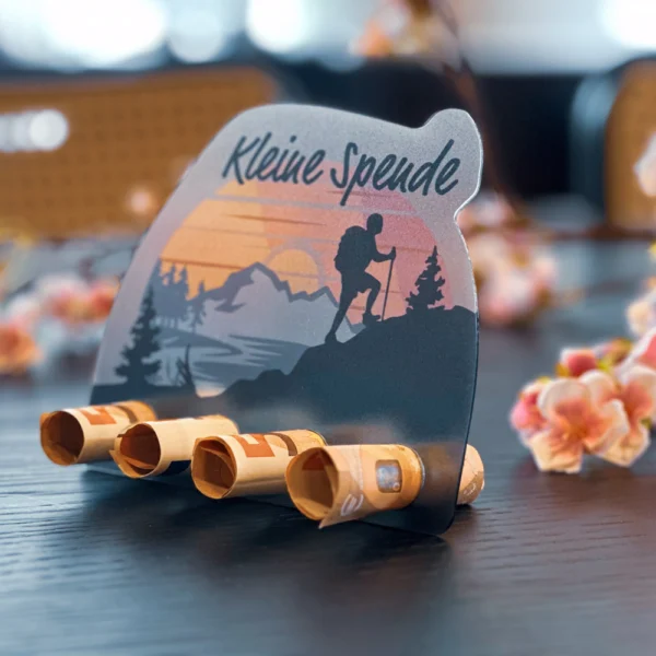Geldgeschenk für Wanderer | Kleine Spende | Geschenke für Wanderer