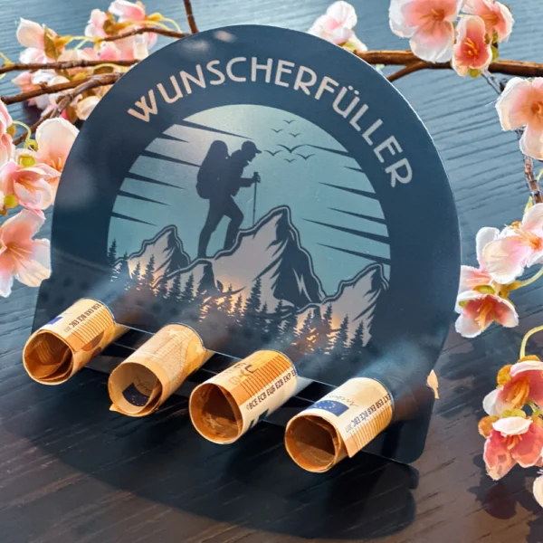 Geldgeschenk für Wanderer | Wunscherfüller | Geschenke für Wanderer