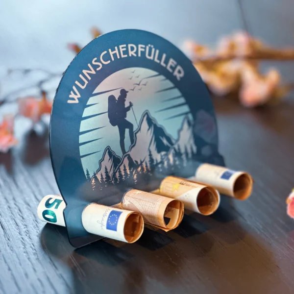 Geldgeschenk für Wanderer | Wunscherfüller | Geschenke für Wanderer – Bild 2