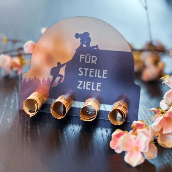 Geldgeschenk für Wanderer | Für steile Ziele | Geschenke für Wanderer – Bild 2