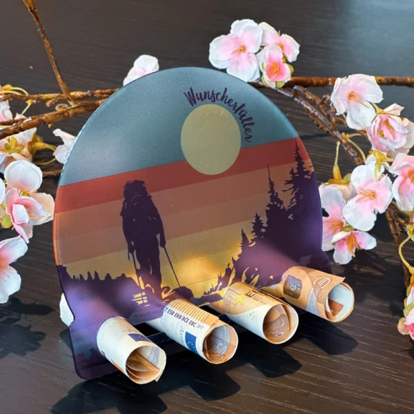 Geldgeschenk für Wanderer | Sonnenaufgangs-Magie | Geschenke für Wanderer – Bild 2