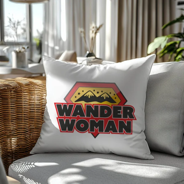 Wandern Kissen "Wander Woman“ – Bild 2