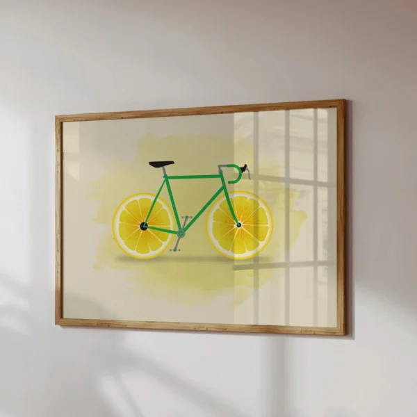 Poster Fahrrad „Fruit Wheels – Ride the Juicy Way“ – Bild 17