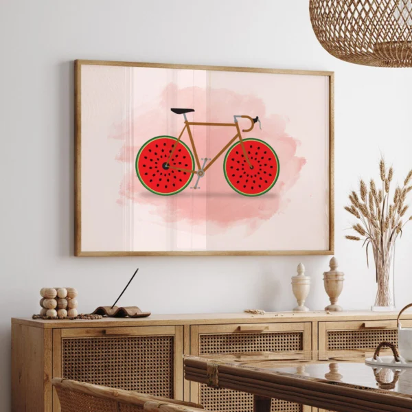 Poster Fahrrad „Fruit Wheels – Ride the Juicy Way“ – Bild 15