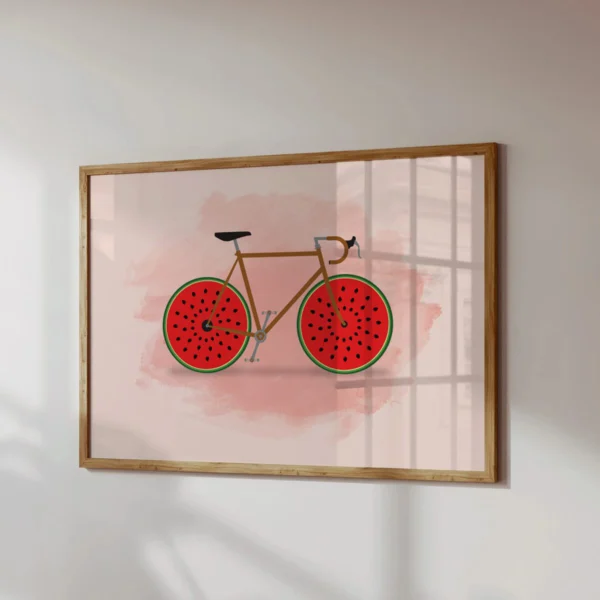 Poster Fahrrad „Fruit Wheels – Ride the Juicy Way“ – Bild 20