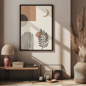 Boho Bild „Desert Dream“ Boho Deko