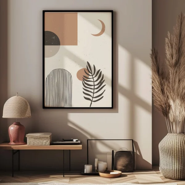 Boho Wandbild | Poster „Desert Dream“ | Boho Stil