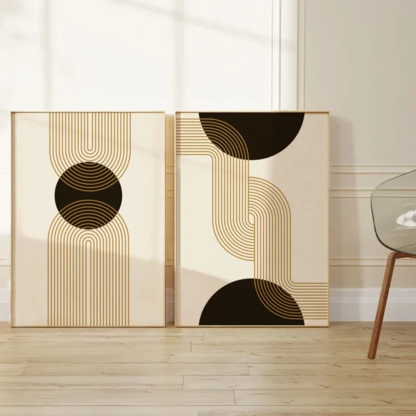Boho Wandbild | Poster „Boho Flow“