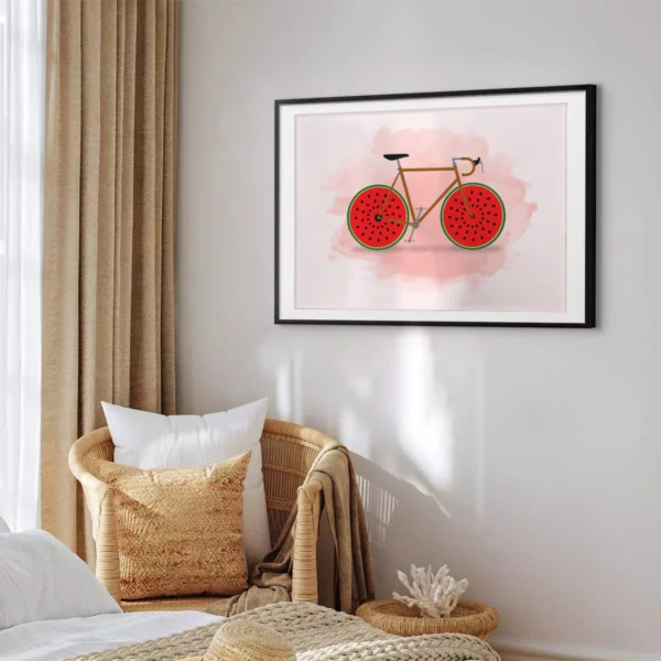 Poster Fahrrad „Fruit Wheels – Ride the Juicy Way“ – Bild 22